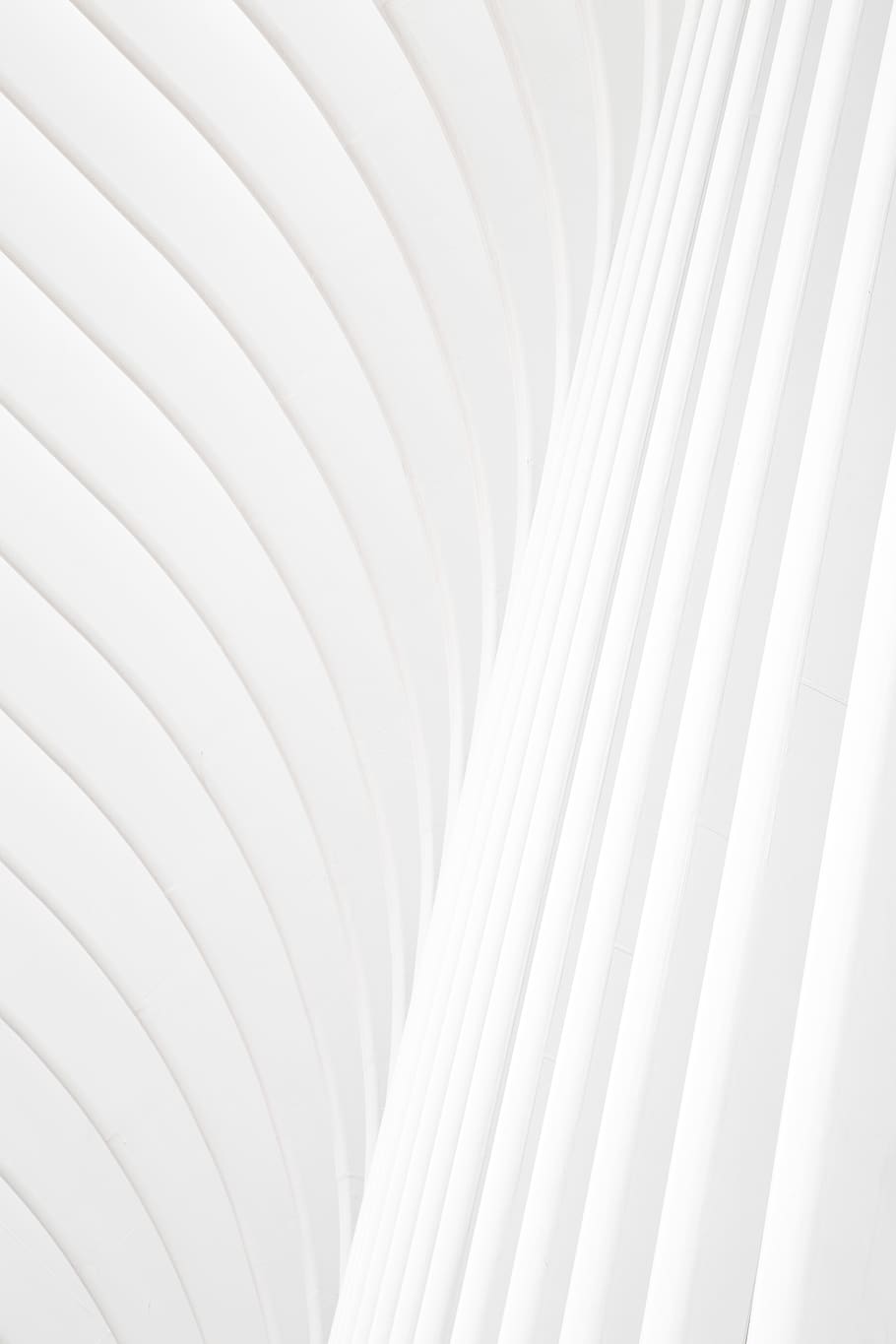white and gray stripe textile, backgrounds, white color, pattern HD wallpaper