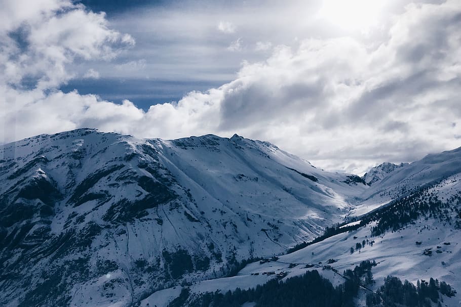 outdoors, mountain, nature, mountain range, snow, ice, italy HD wallpaper