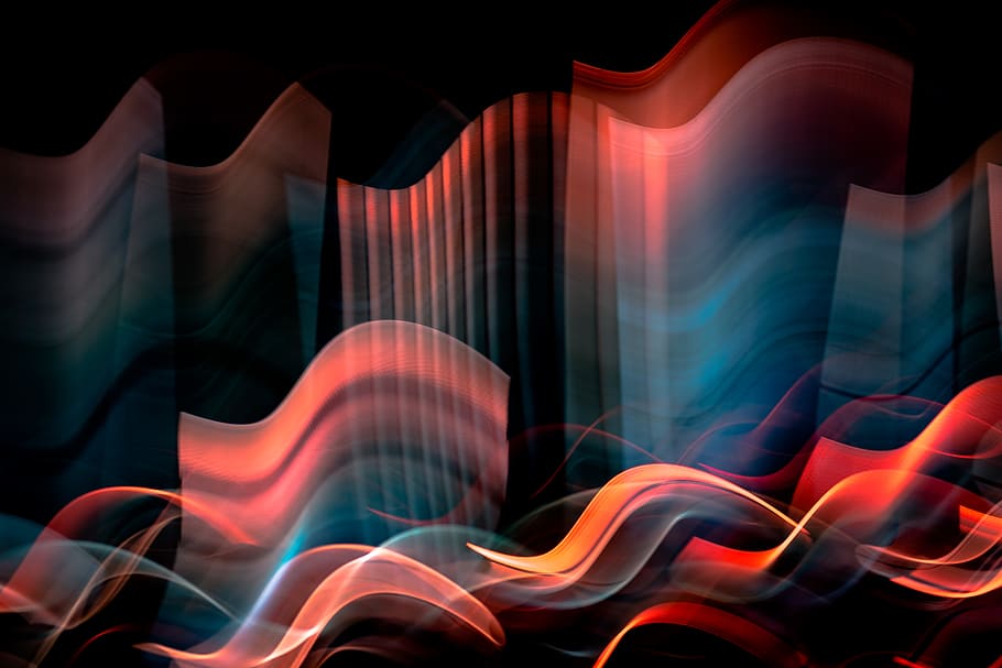abstract, light, motion, long exposure, multi colored, no people HD wallpaper