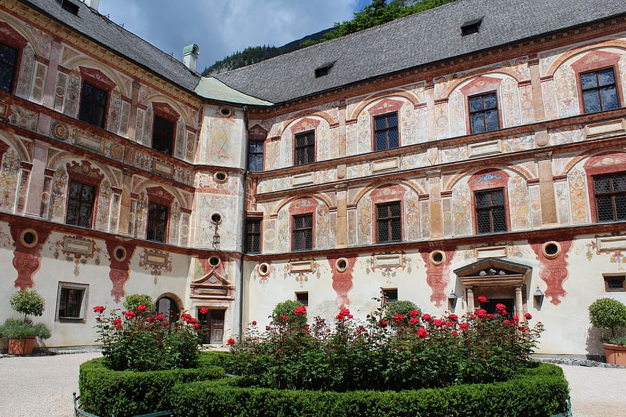 building, house, castle, facade, architecture, building exterior HD wallpaper