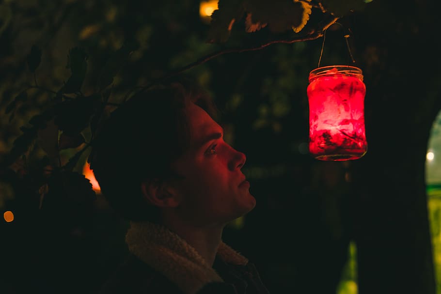 norge, oslo, night, dark, portrait, looking in to the light HD wallpaper