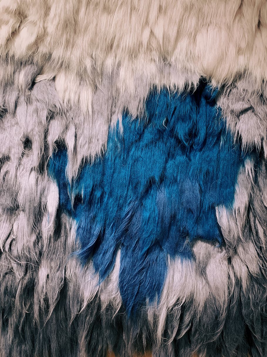 blue and brown textile, art, texture, modern art, tapestry, ornament HD wallpaper