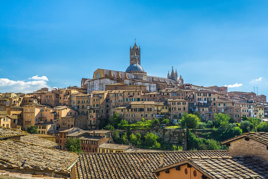 italy, siena, built structure, building exterior, architecture, HD wallpaper