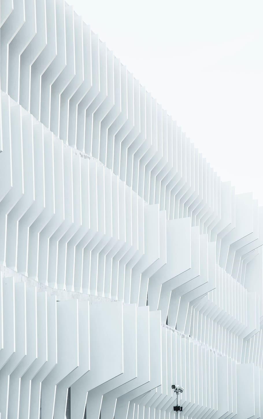 architecture, building, structure, design, art, blue, sky, pattern HD wallpaper