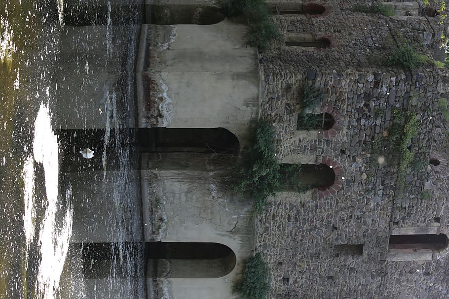 tower, building, water, no people, built structure, architecture HD wallpaper