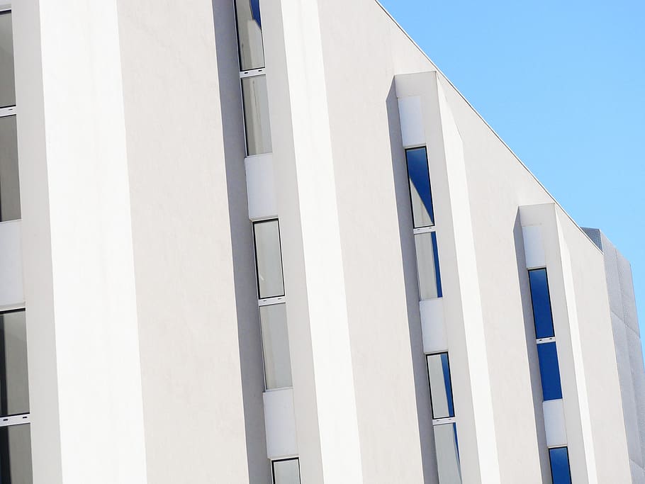 building, mallorca, spain, architecture, facade, summer, sky HD wallpaper