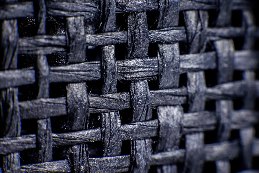 texture, macro, black, dark, weaving, backgrounds, full frame HD wallpaper
