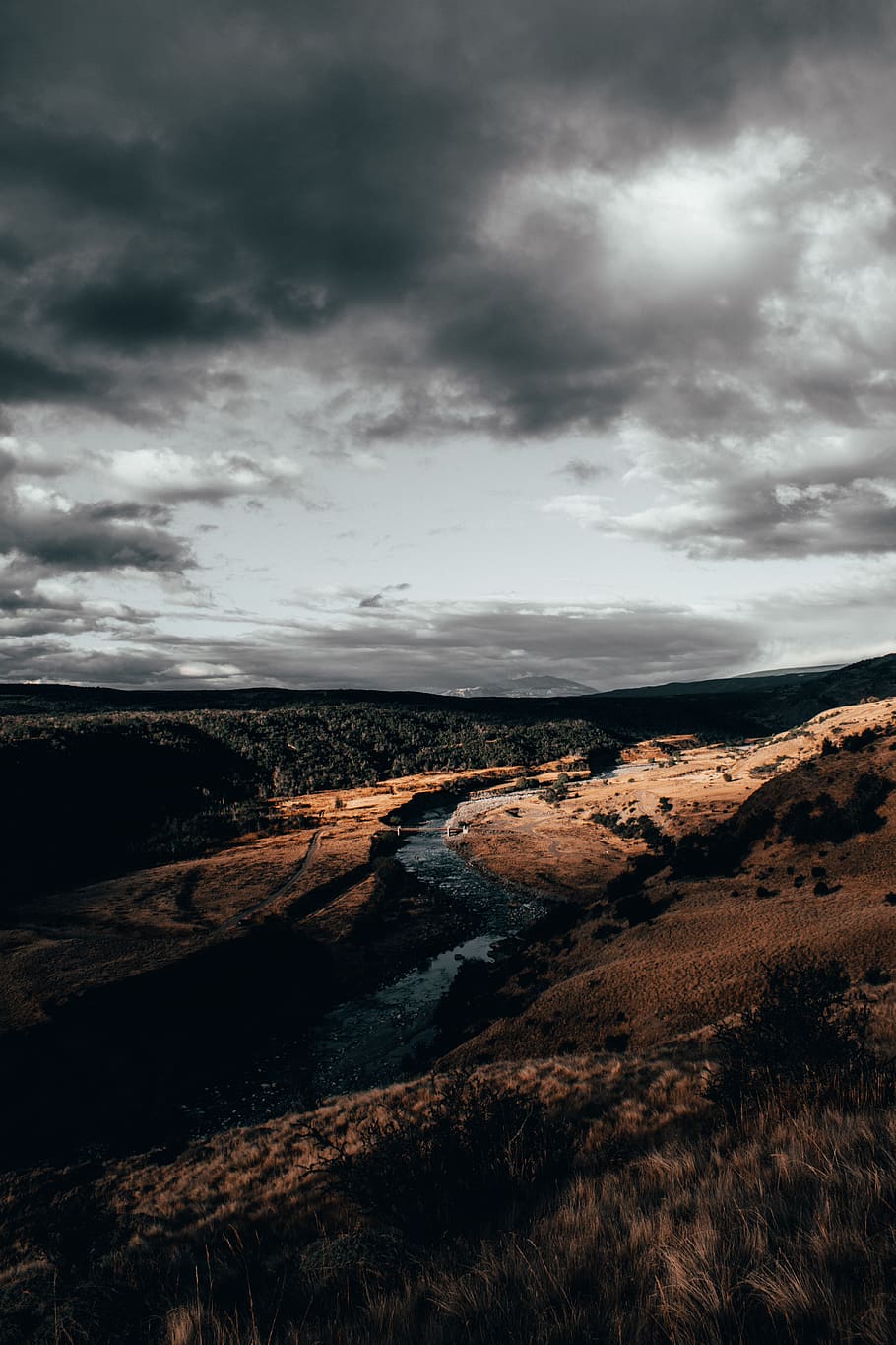 brown coverd mountains, cloud - sky, tranquil scene, scenics - nature HD wallpaper