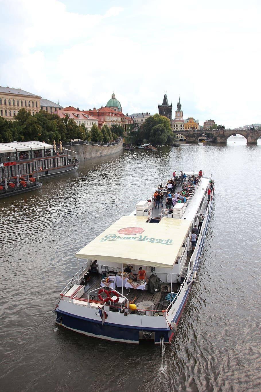 travel, Prague, boat, nautical vessel, water, transportation HD wallpaper