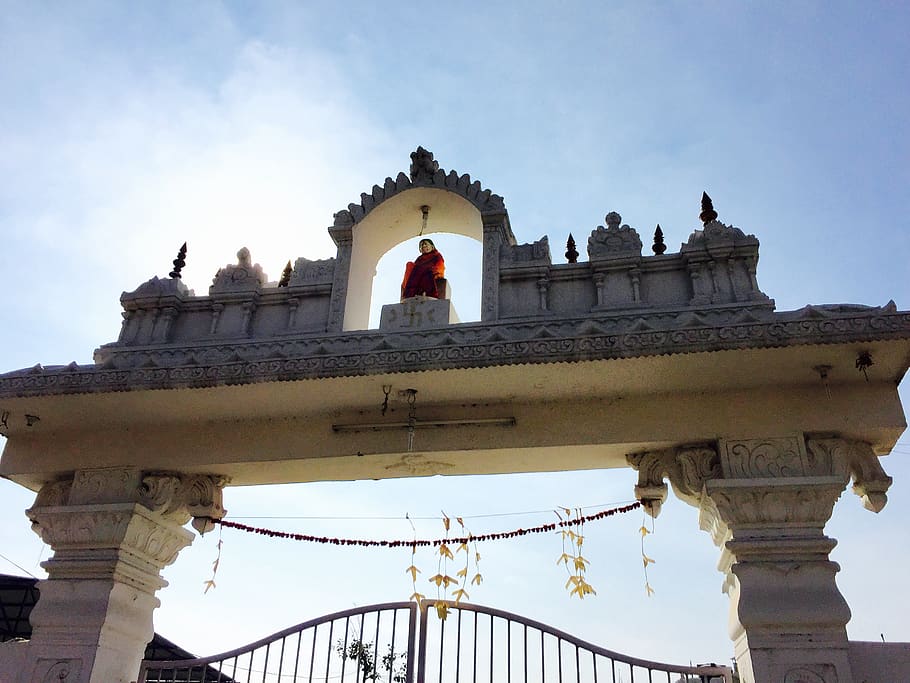 india, temple, nature, architecture, built structure, sky, building exterior HD wallpaper