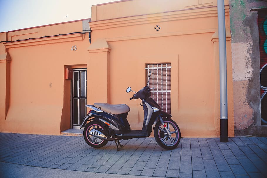wheel, machine, transportation, vehicle, motorcycle, barcelona HD wallpaper