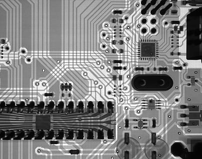 chip, xray, computer, tech, technology, circuit, pattern, shape HD wallpaper