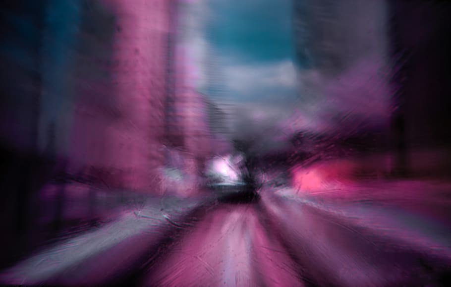 road, light, flare, way, lighting, tarmac, asphalt, city, highway HD wallpaper