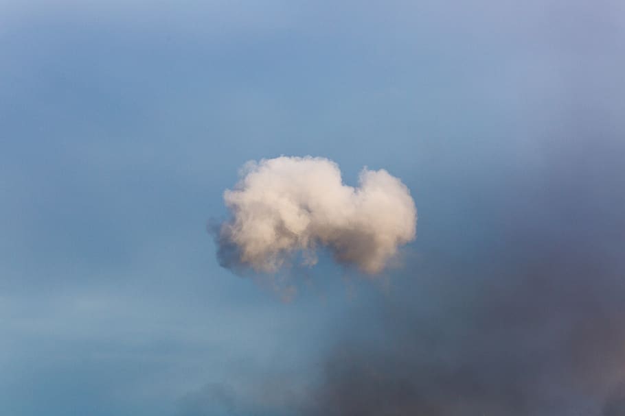cloud, sky, cloud - sky, smoke - physical structure, day, no people HD wallpaper