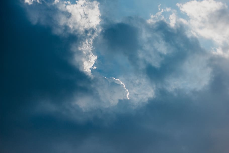 clouds in sky at daytime, cloud - sky, low angle view, no people HD wallpaper