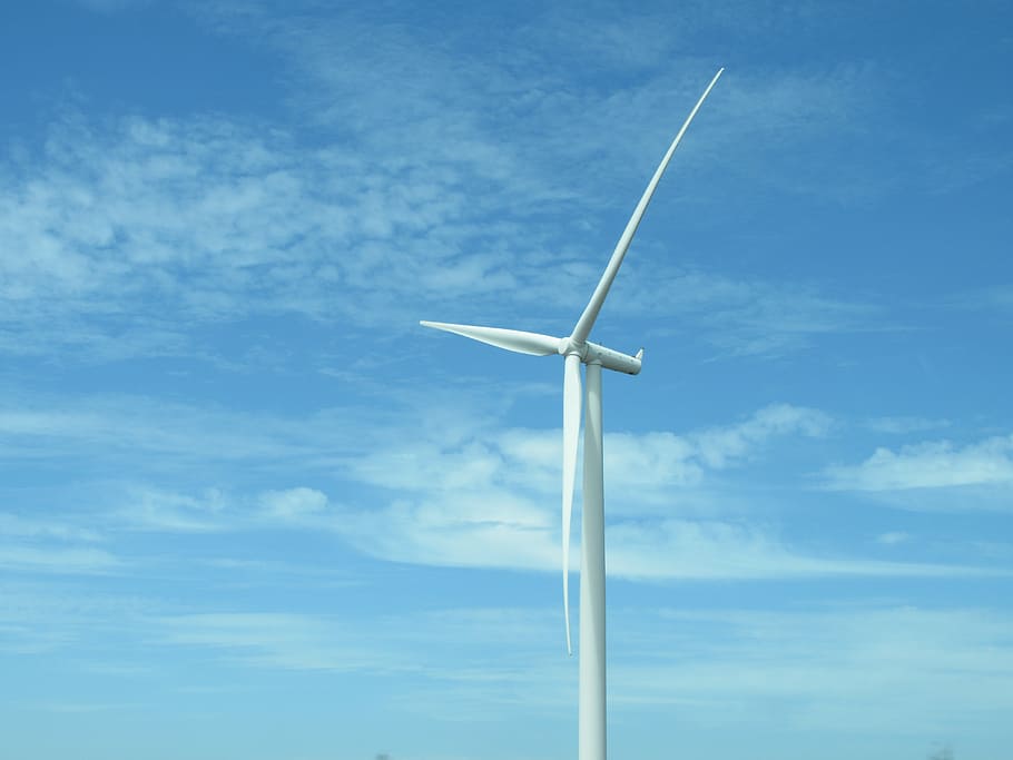 Close Up Photo of White Windmill, alternative, alternative energy HD wallpaper