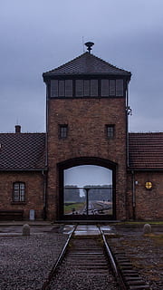 poland, oswiecim, hell, hölle, tor, cracow, krakau, auschwitz HD wallpaper