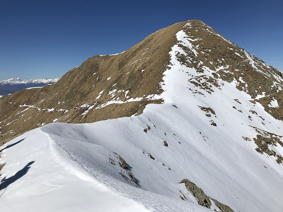alpine route, alps, adventure, walk, sky, tops, excursions HD wallpaper