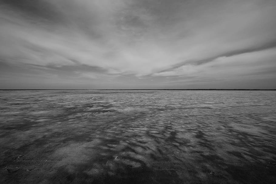 sky, sea, horizon, cloud - sky, horizon over water, scenics - nature HD wallpaper