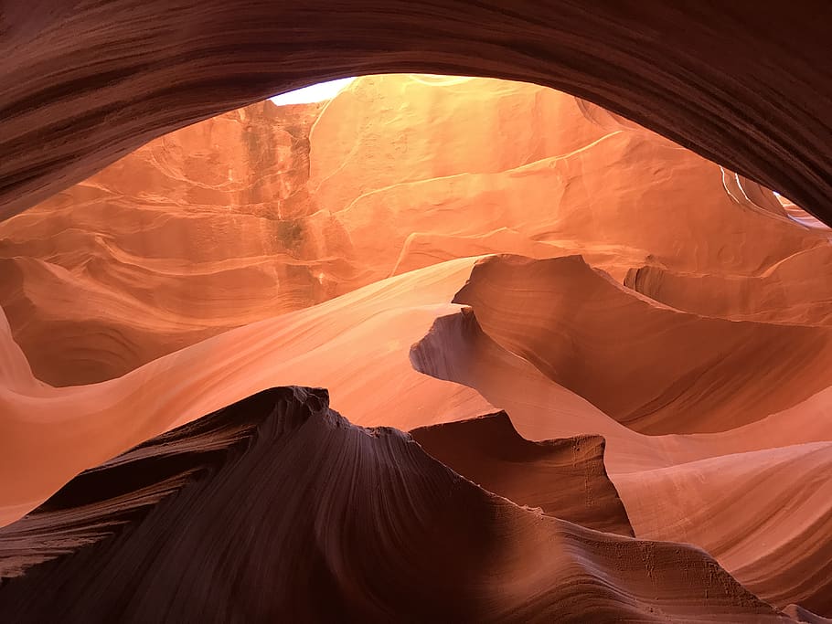 canyon, antelope canyon, rock, rock - object, rock formation HD wallpaper