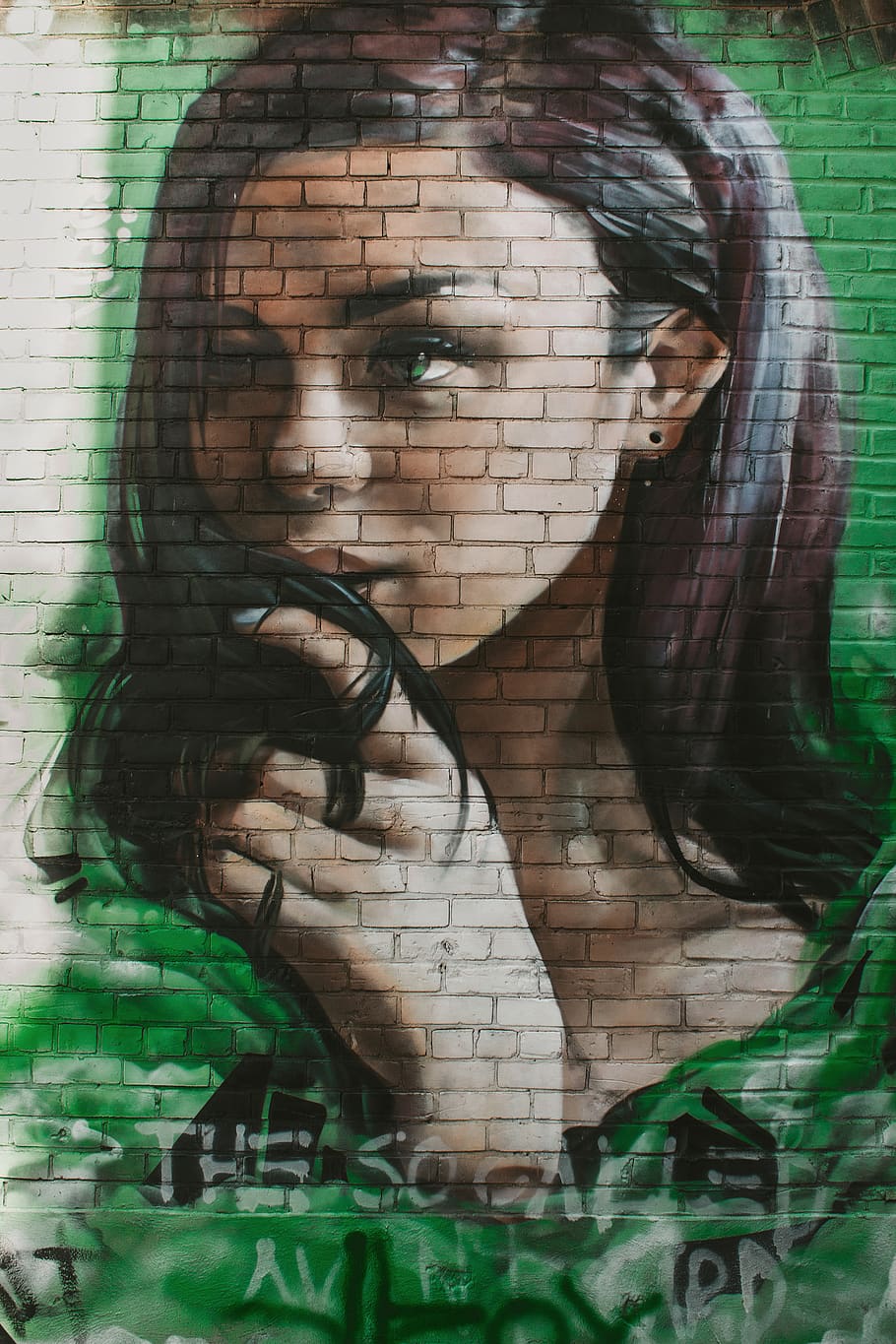 toronto, canada, graffiti alley, hair, scared, downtown toronto, HD wallpaper