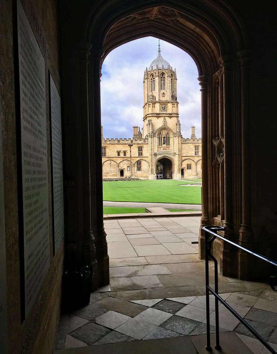 Oxford 5. Церковь Христа Оксфорд. Oxford entrance.