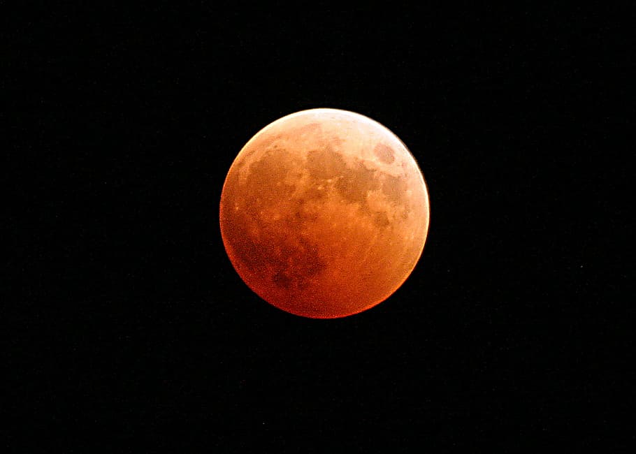 eclipse, lunar, space, nature, gravity, astronomy, moon, night HD wallpaper