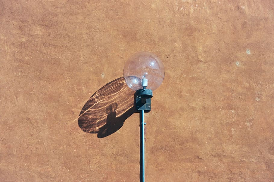 wall light at daytime, sphere, copenhagen, denmark, light bulb HD wallpaper