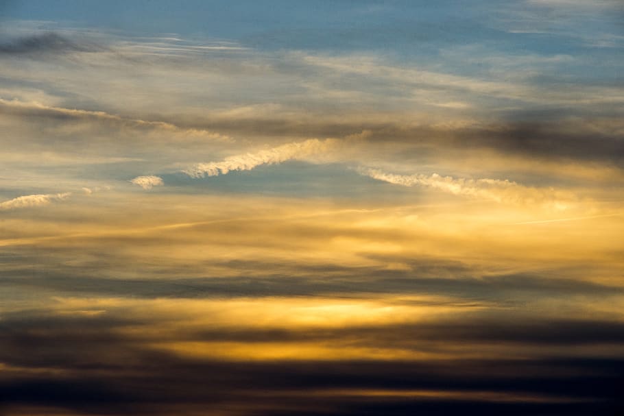 sun, clouds, sunset, nature, landscape, cloud - sky, scenics - nature HD wallpaper