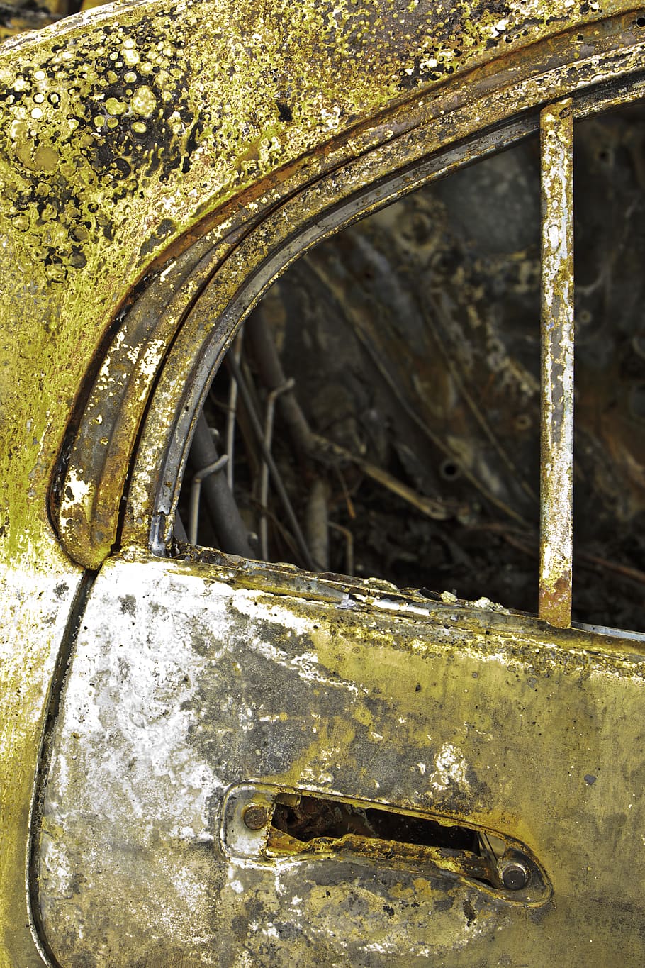 pattern, metal, rusty, abandoned, mode of transportation, old HD wallpaper