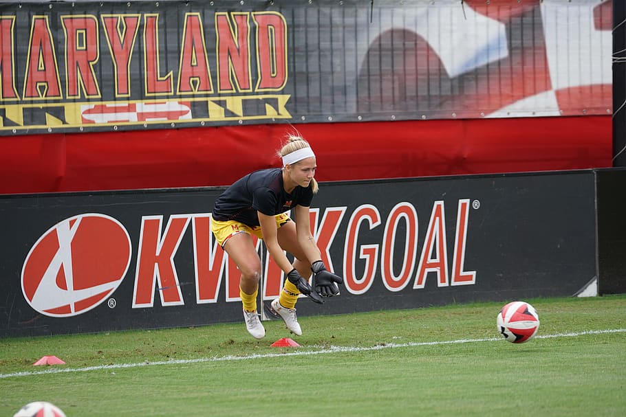 soccer, terps, sport, full length, text, young adult, western script HD wallpaper