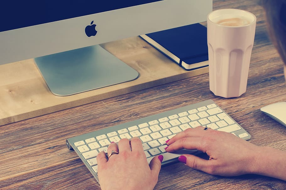 keyboard, typing, computer, computing, technology, business HD wallpaper