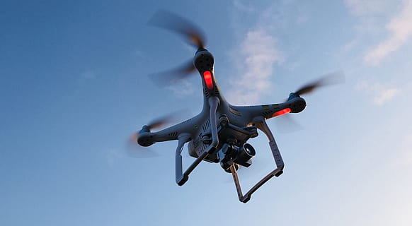 drone flying under white sky, united states, le roy, camera, phantom HD wallpaper