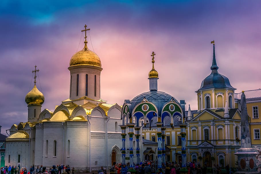 Cathedral Illustration, ancient, architectural design, architecture HD wallpaper