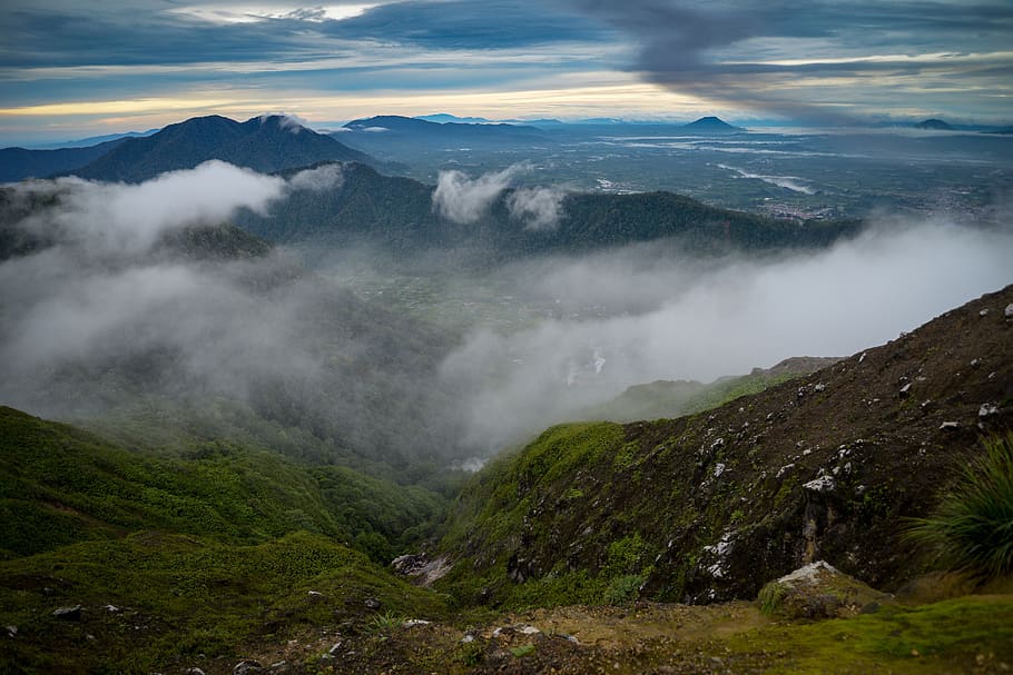 panoramic, landscape, mountain, nature, travel, sky, outdoors HD wallpaper