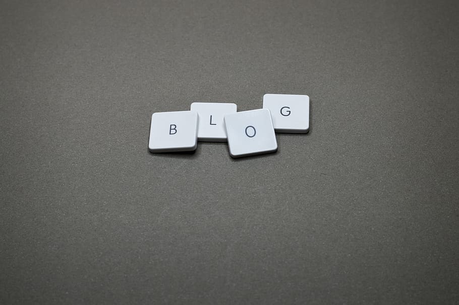 Blog Blocks Wallpaper, buttons, characters, communication, conceptual HD wallpaper