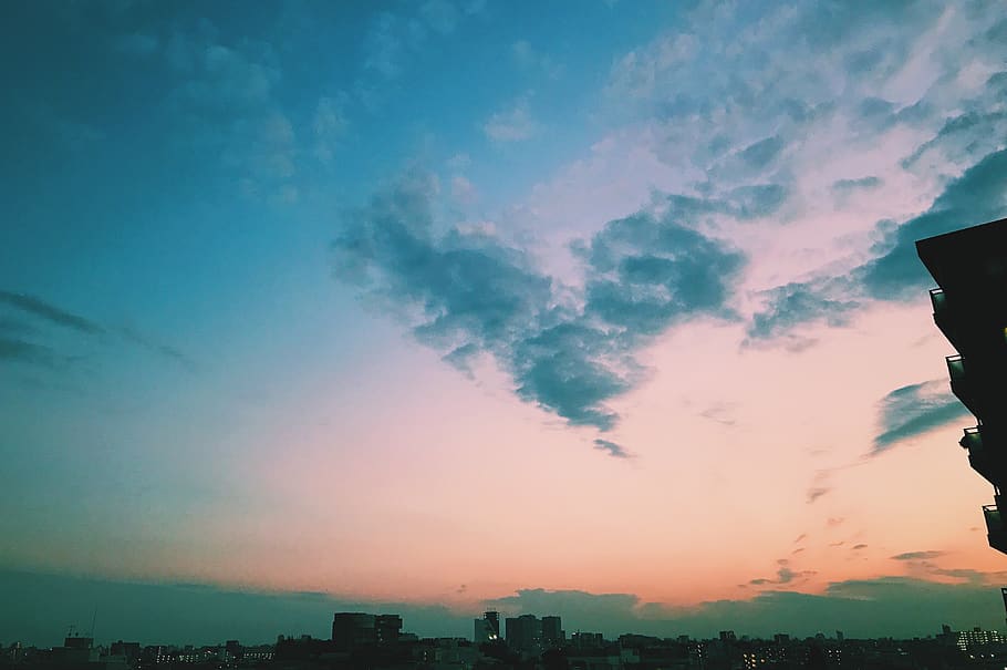Photo of Cirrus Clouds, backlit, dawn, HD wallpaper, sky, sunrise HD wallpaper