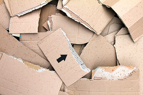 corrugated cardboard, sheets, torn paper, packaging, backdrop HD wallpaper