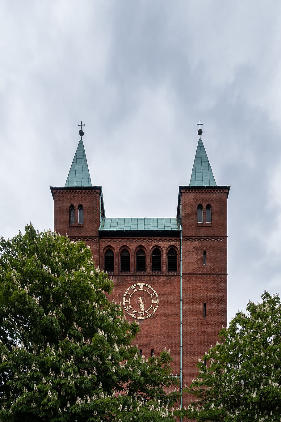 tower, architecture, building, clock tower, steeple, spire HD wallpaper