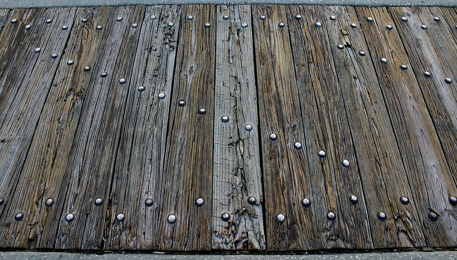 united states, pensacola beach, texture, boards, pier, wood - material, HD wallpaper