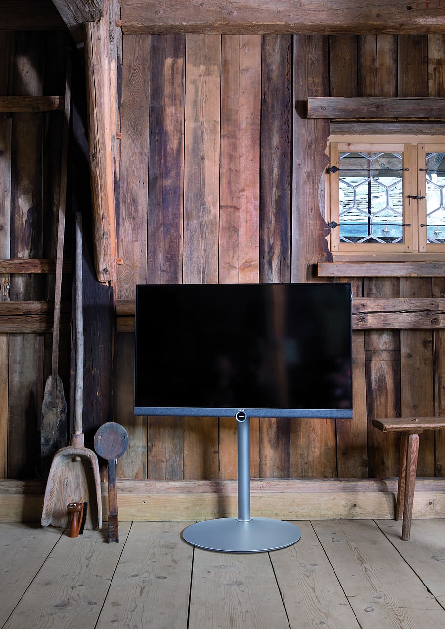 flat screen television, room, interior design, table, furniture HD wallpaper