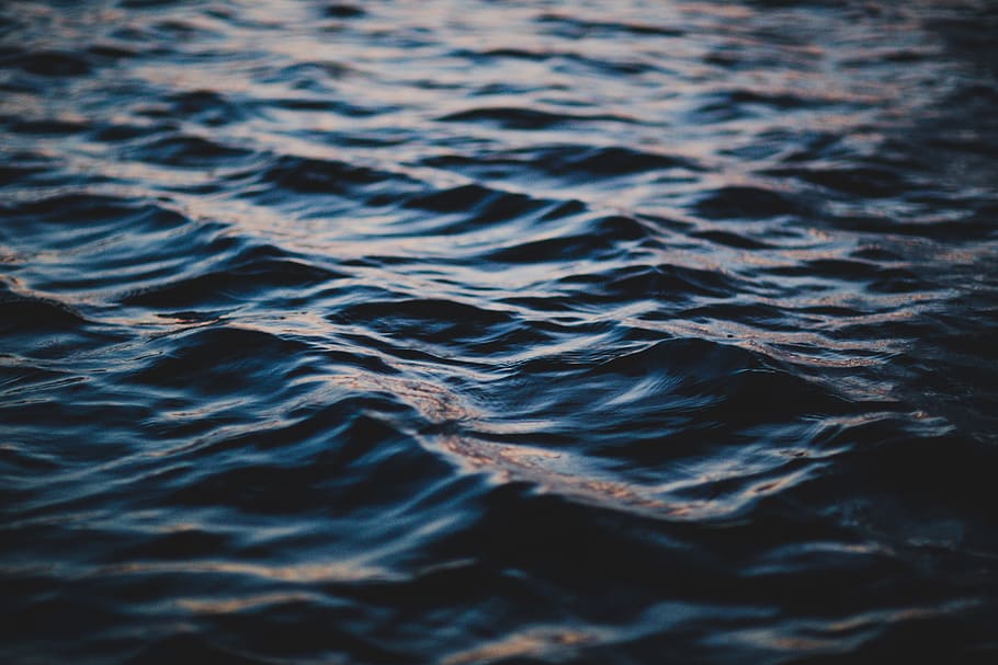 ocean, waves, water, ripple, sea, close-up, full frame, backgrounds HD wallpaper