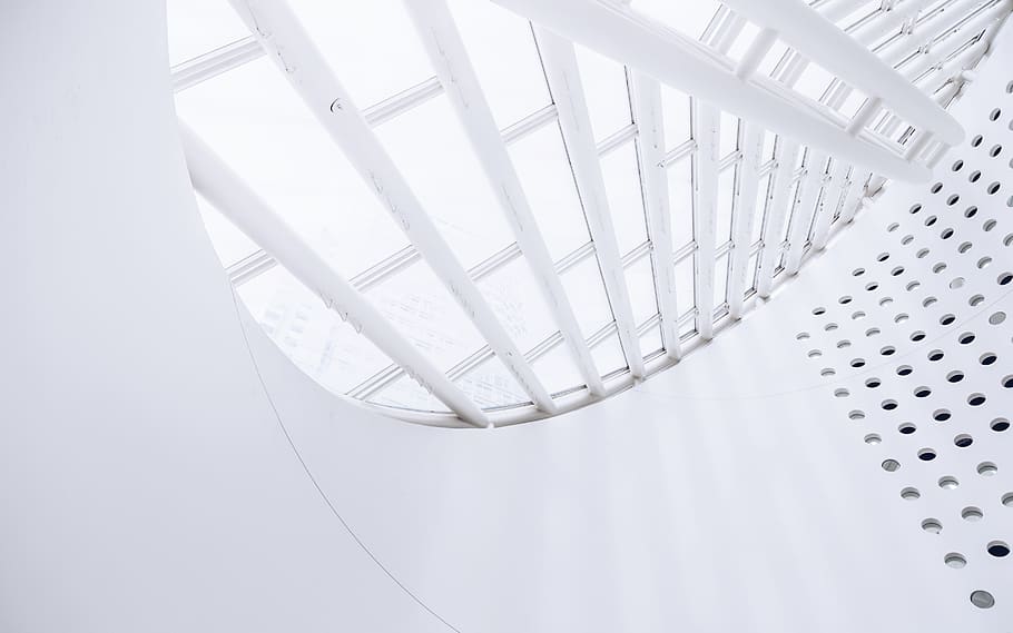 light, architecture, glass, roof, white, indoors, pattern, no people HD wallpaper