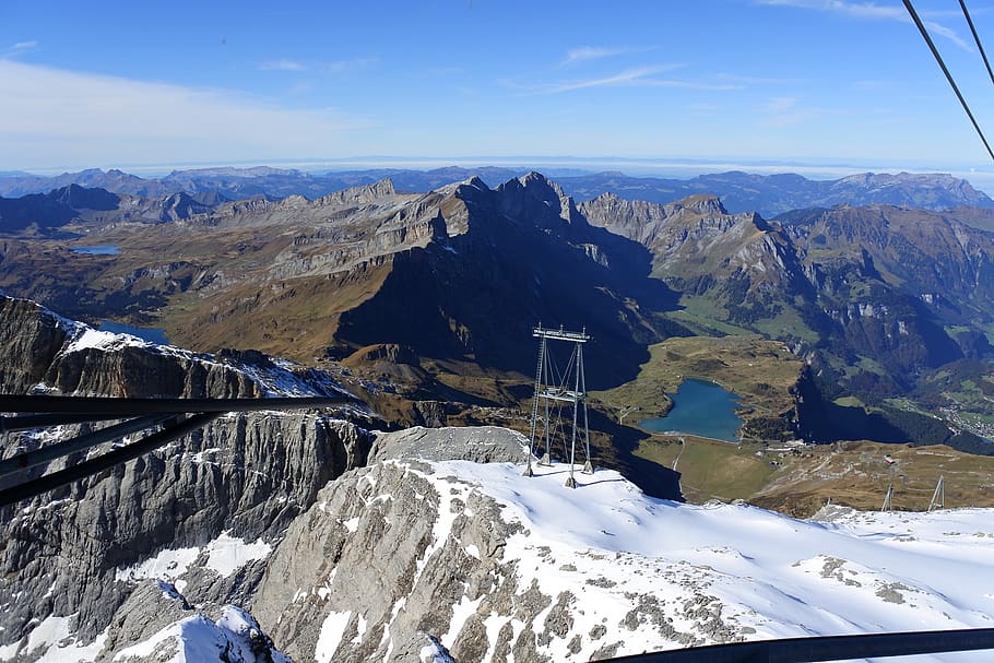 Гора Титлис Швейцария. Бесплатные фото гора Титлис Швейцария. Titlis Mountain meal. Titlis Summit Dining.