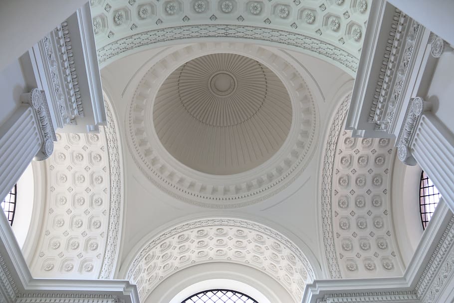 Low Angle Photography of Dome Building, arches, architecture