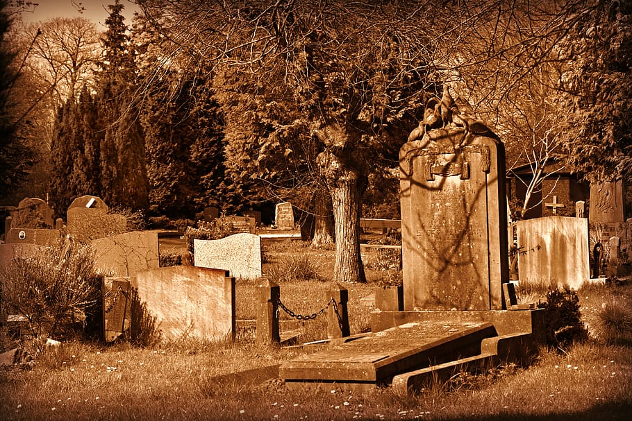 cemetery, graveyard, tomb, tombstone, death, burial ground