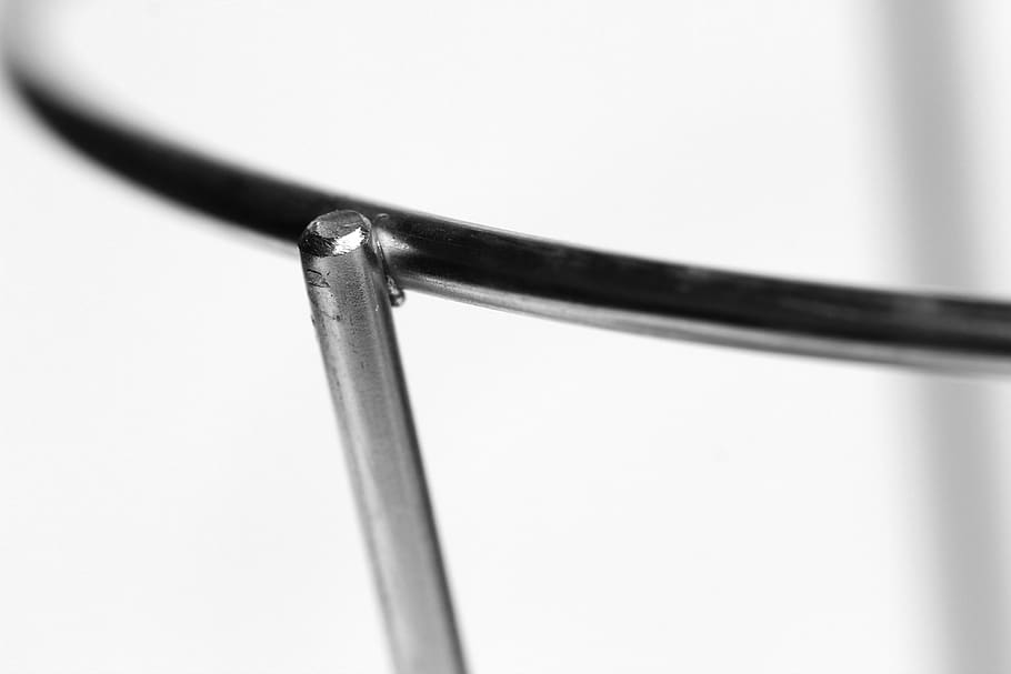 black, white, macro, macro photo, detail, metal, close-up, studio shot HD wallpaper