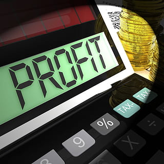 Profit Calculated Showing Surplus Earnings And Returns, acquire HD wallpaper
