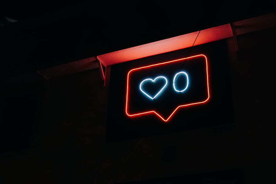 neon signage, illuminated, night, lighting equipment, black background HD wallpaper