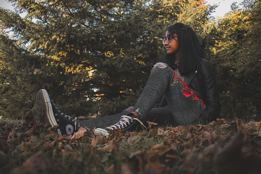 canada, uxbridge, nature, trees, fall, portrait, leaves, model HD wallpaper